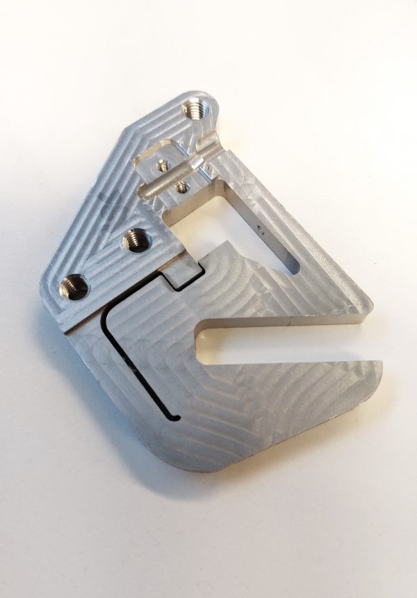 Sensor plate HS for mounting pedal force sensor