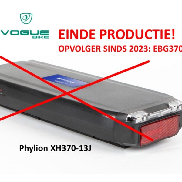 Phylion XH370-13J voor Vogue vervangen door EBG370